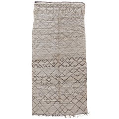 Mid-Century Beni Ouarain Long Rug 12