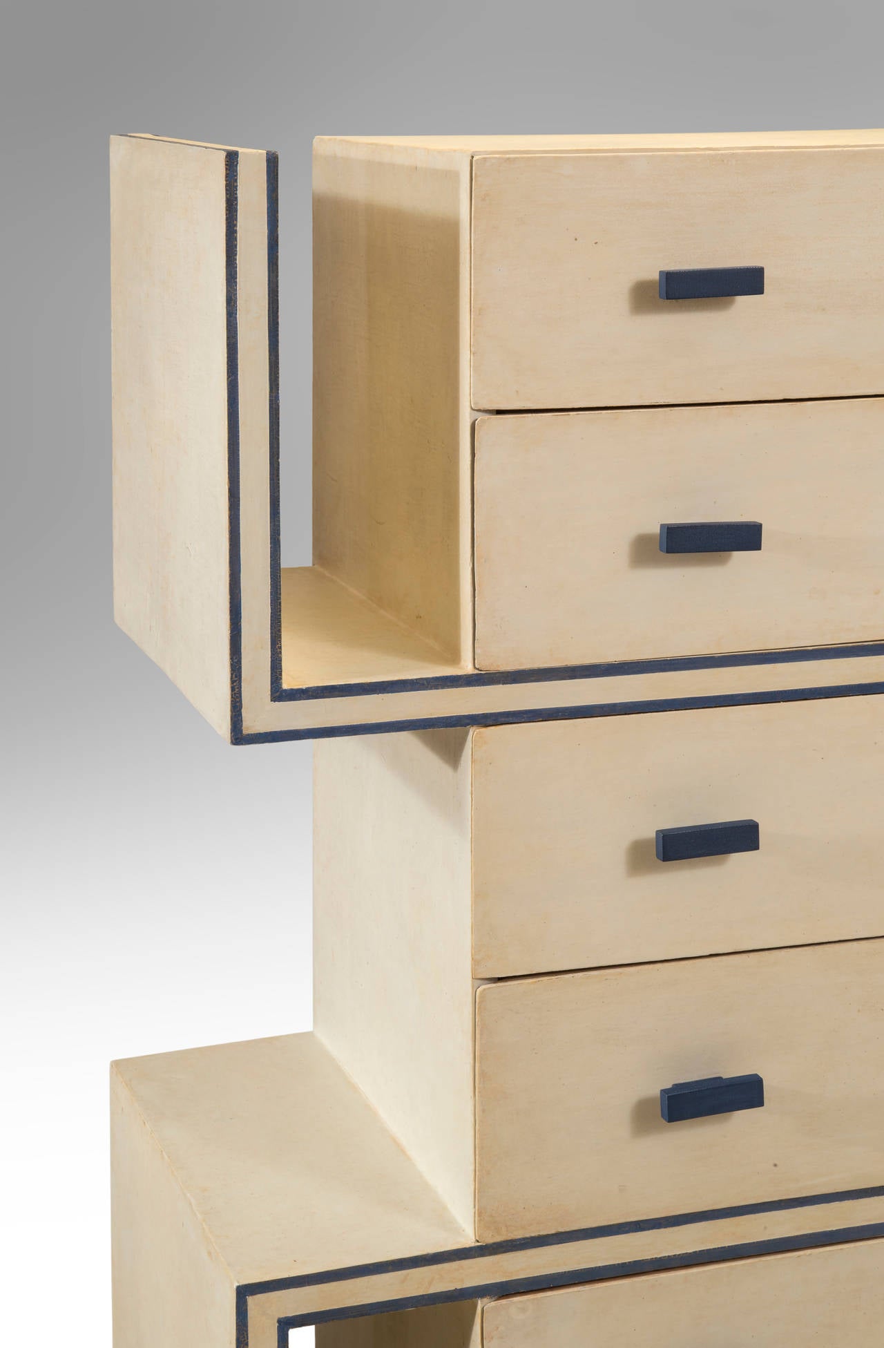 American Paul Frankl: In the Manner, A Rare Early Modernist Set of Drawers
