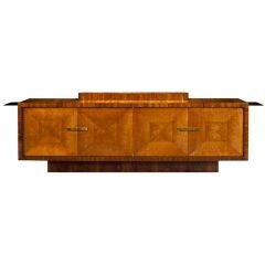 Large Modernist Sideboard Cabinet Attributed to Melchiorre Bega