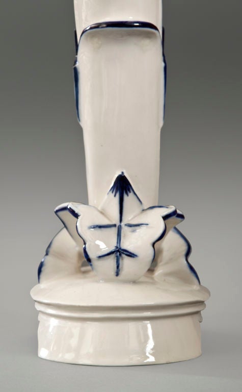 20th Century A Pair of Secessionist Porcelain Candelabra For Sale