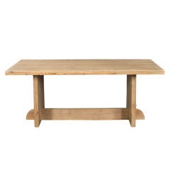 An Early Modernist Pine Sandhamm Table by Axel Einar Hjorth