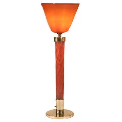 Tomaso Buzzi for Venini: A Rare Laguna Glass Lamp