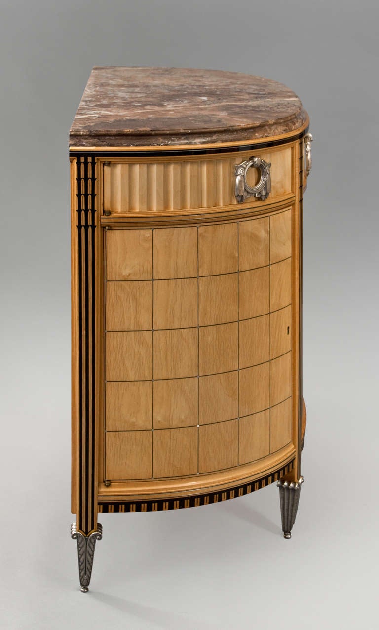 Art Deco Paul Follot, A Fine and Likely Unique Cabinet For Sale
