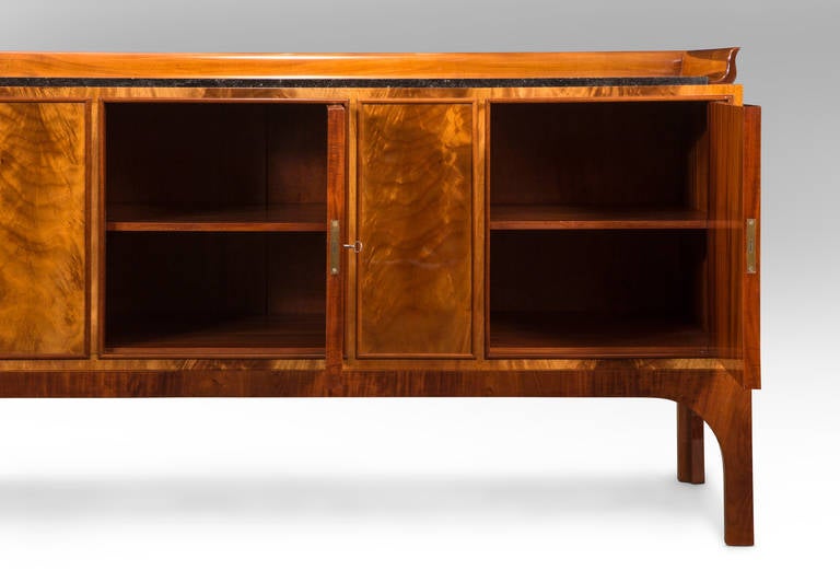 Danish Kaj Gottlob for A.J. Iversen: A Rare and Important Mahogany Sideboard Cabinet