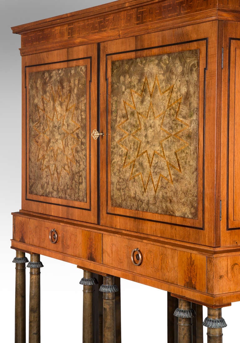 Oscar Nilsson: A Masterpiece Swedish Cabinet on Stand In Excellent Condition In New York, NY