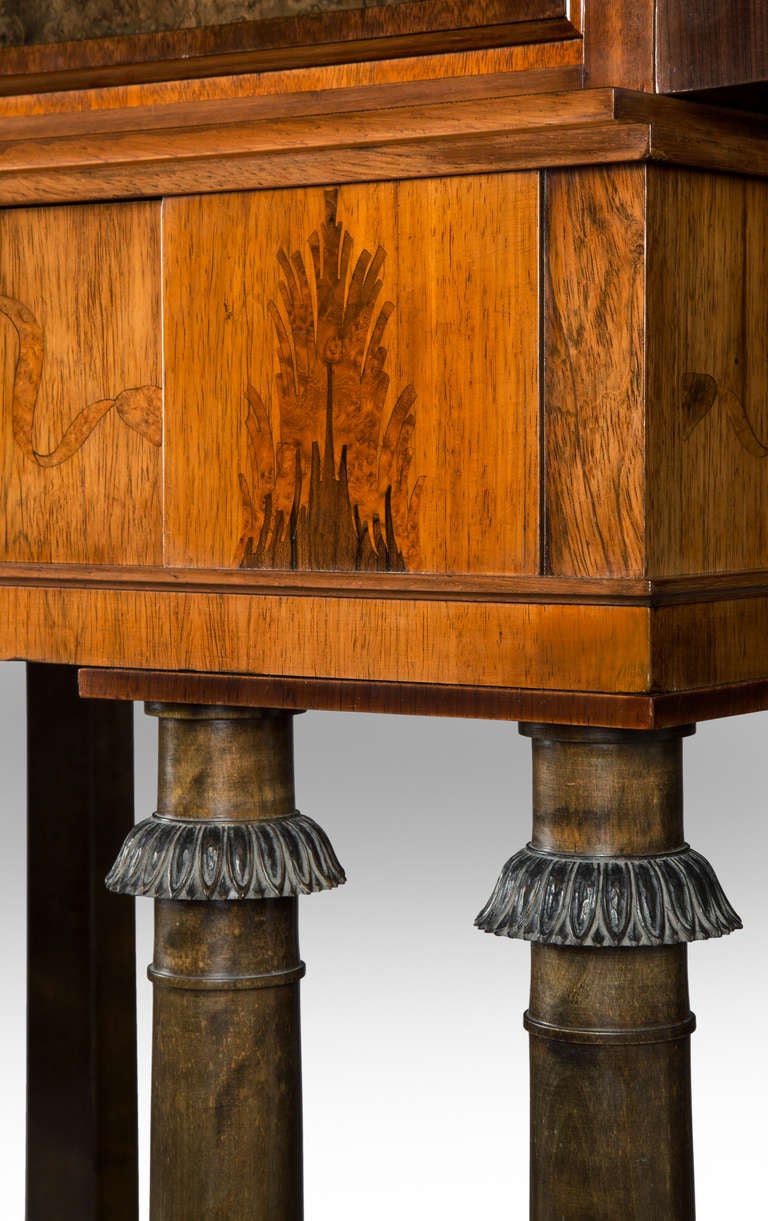 Rosewood Oscar Nilsson: A Masterpiece Swedish Cabinet on Stand