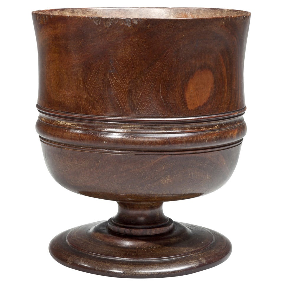 A Lignum Vitae Wassail Bowl For Sale