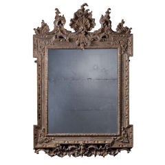 A Fine Kentian Giltwood Frame Mirror