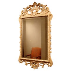 A Transitional Baroque and Rococo Mirror