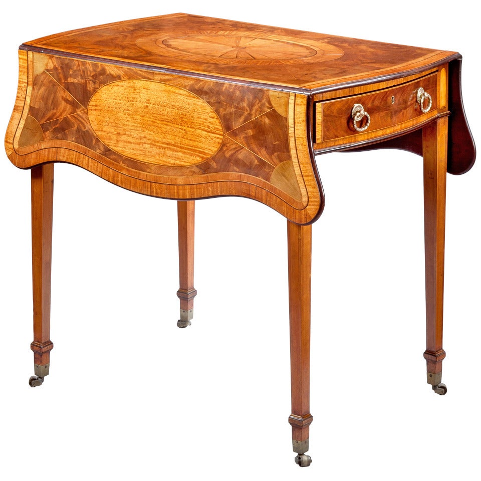 A George III Mahogany Pembroke Table For Sale