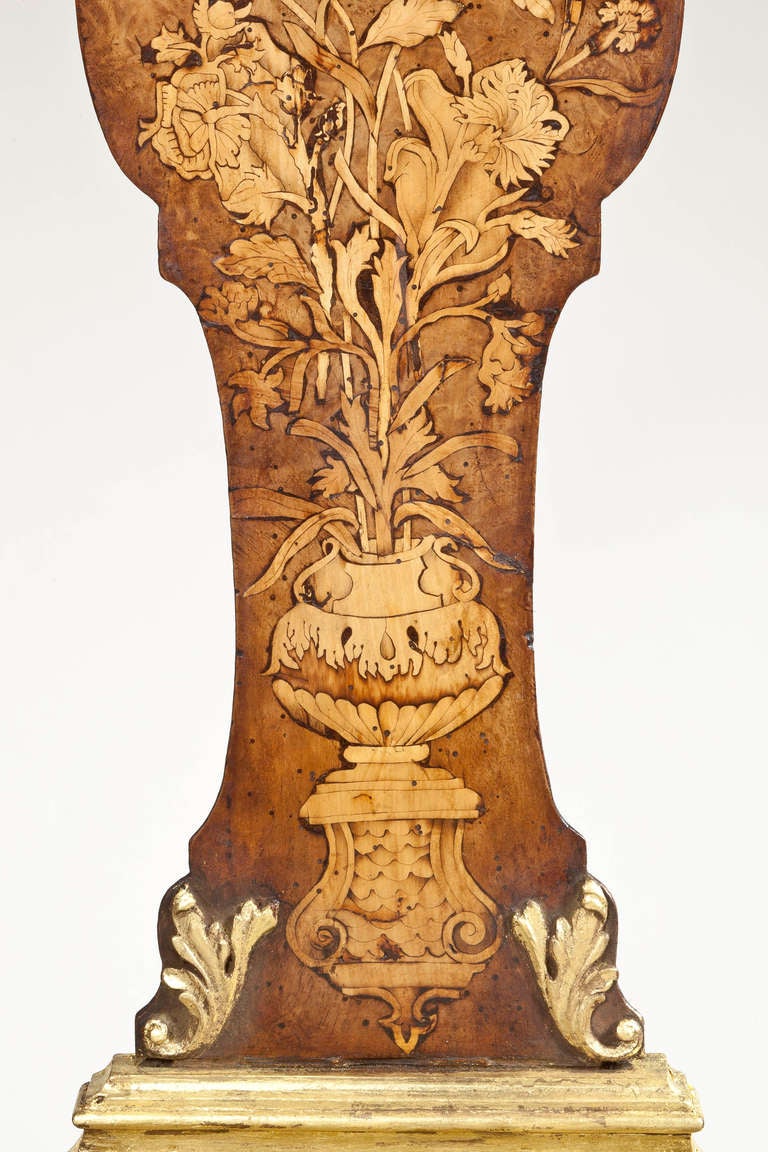 George II A Rare Marquetry Side Chair For Sale