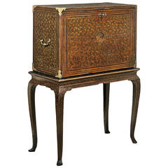 Japanned Fall Front Cabinet