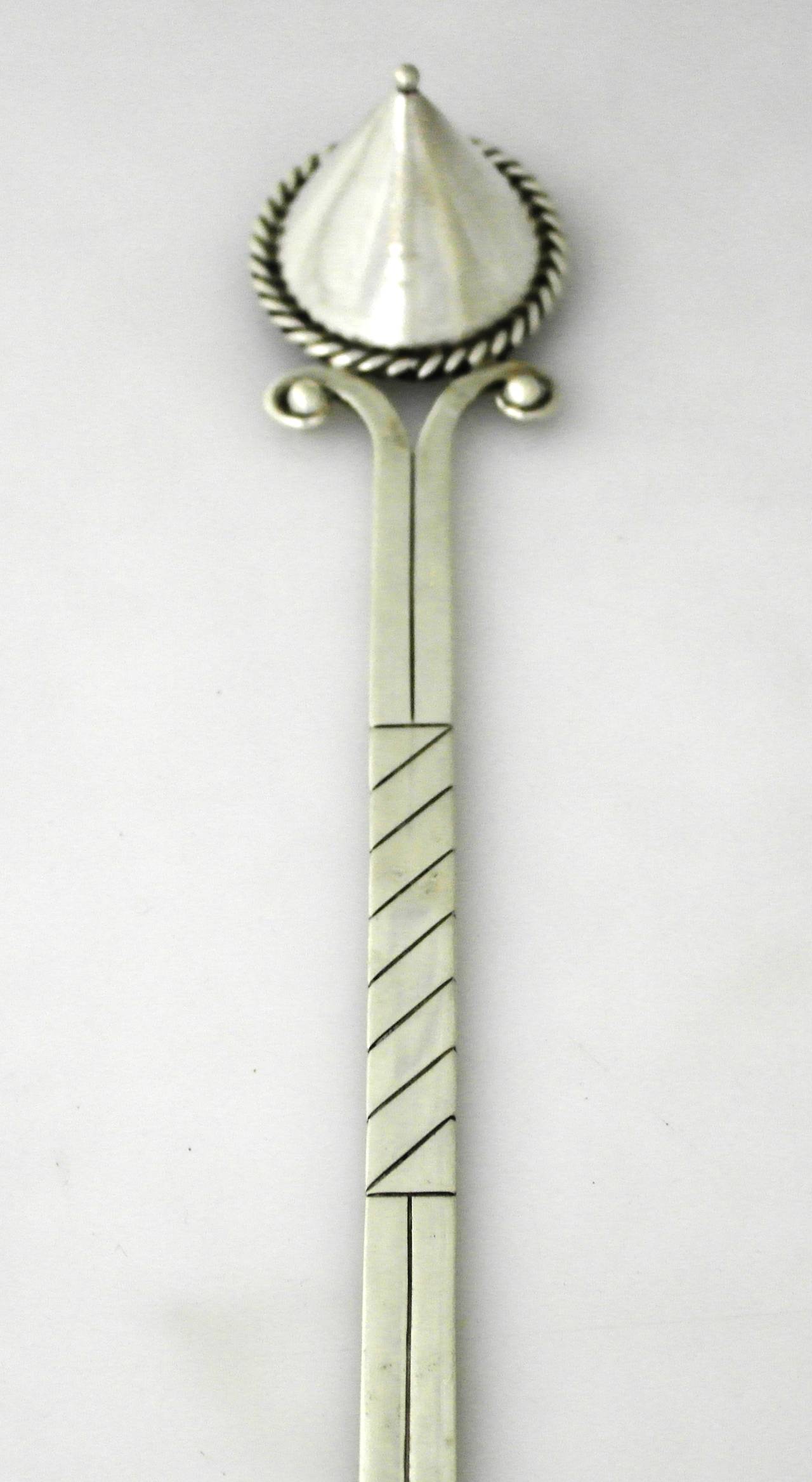 Mid-20th Century Hector Aguilar Sterling Silver Candle Snuffer