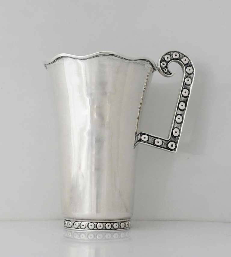 Tane Mexico Sterling Silver Pitcher 3