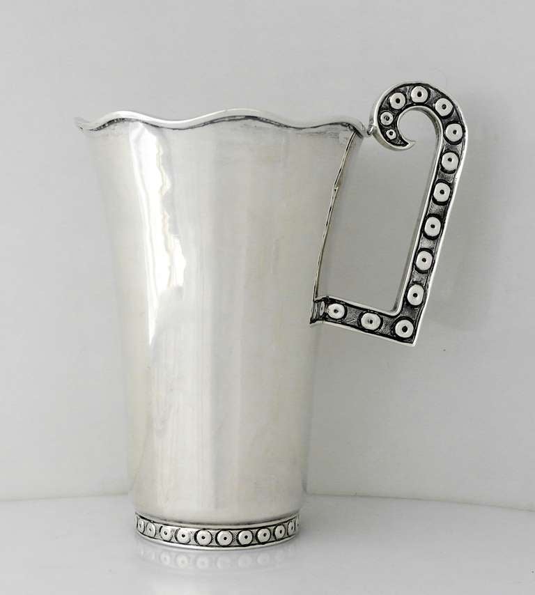 Tane Mexico Sterling Silver Pitcher 2