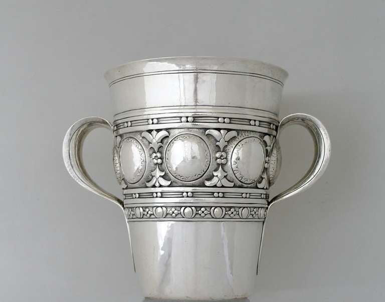 Tiffany Sterling Silver Champagne/Wine Bucket 1911 at 1stdibs