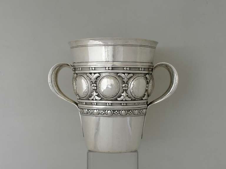 20th Century Tiffany Sterling Silver Champagne/Wine Bucket 1911
