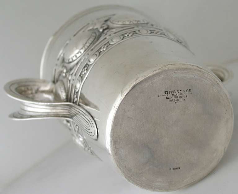 American Tiffany Sterling Silver Champagne/Wine Bucket 1911