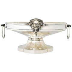 Monumental Gorham Silver Centerpiece with Loop Handles 1871