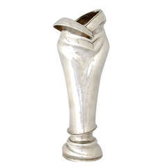 Award Winning Oppecker Sterling Silver Vase 9