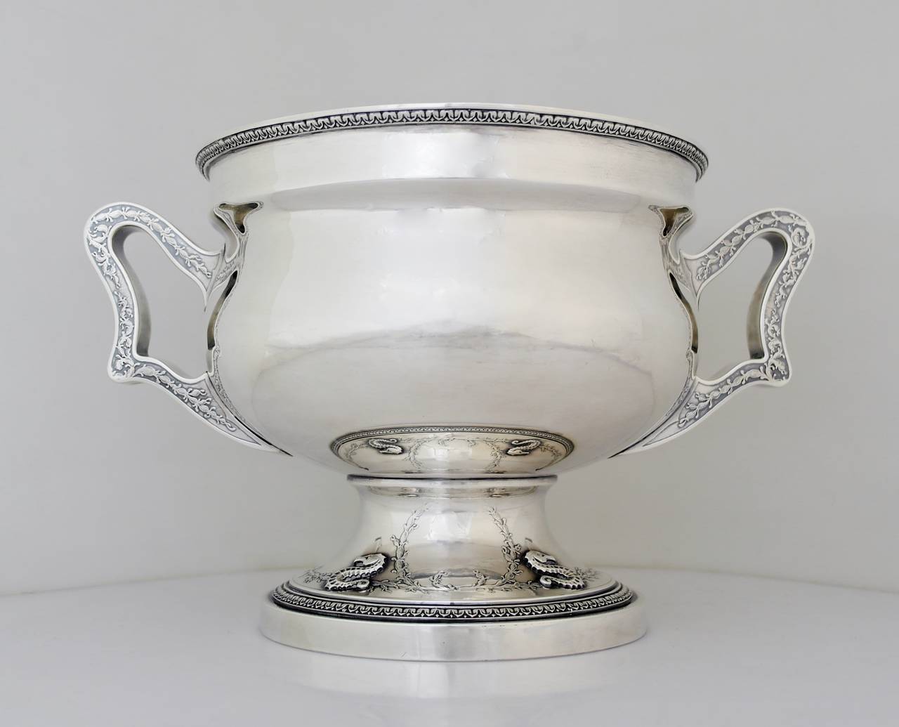 Gorham Sterling Silver Special Order Large Wine Bucket, circa 1912 2