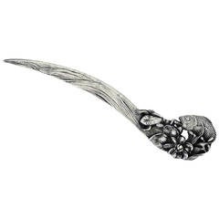 Mauser Art Nouveau Sterling Silver Letter Opener