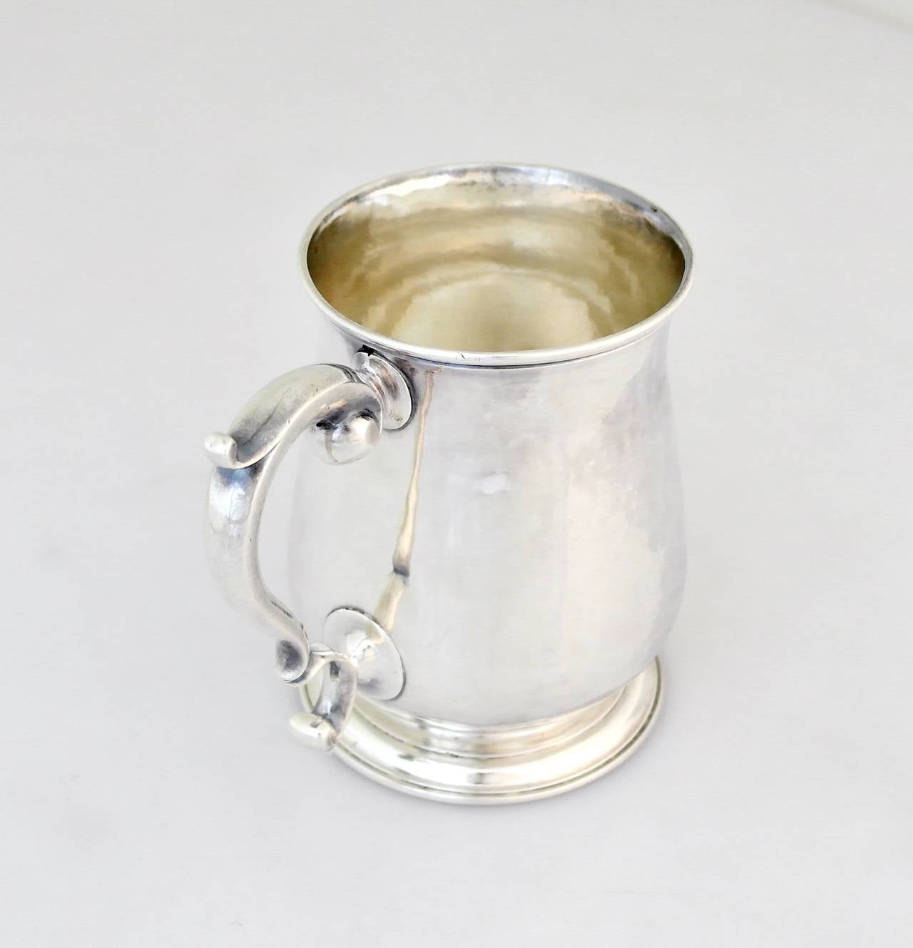 George II Important Sterling Silver Tankard, Richard Bayley, London, circa 1745