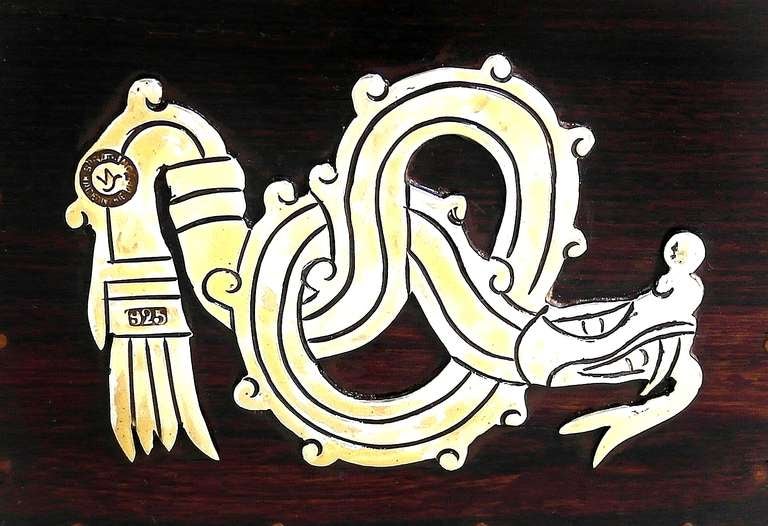 Mexican William Spratling 1940 Sterling Silver & Rosewood Box