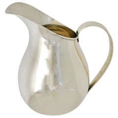 Allan Adler Sterling Silver Moderne Pitcher