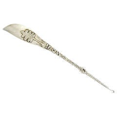 INCREDIBLE, MONUMENTAL SHOEHORN by Shiebler Sterling Silver 1890