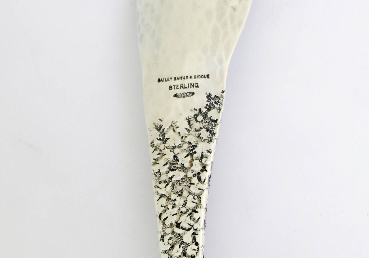INCREDIBLE, MONUMENTAL SHOEHORN by Shiebler Sterling Silver 1890 For Sale 4