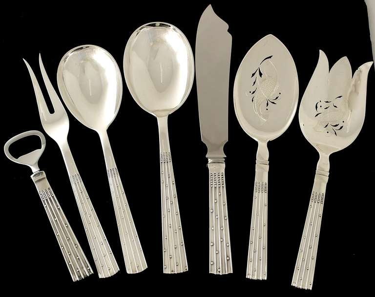 danish modern flatware