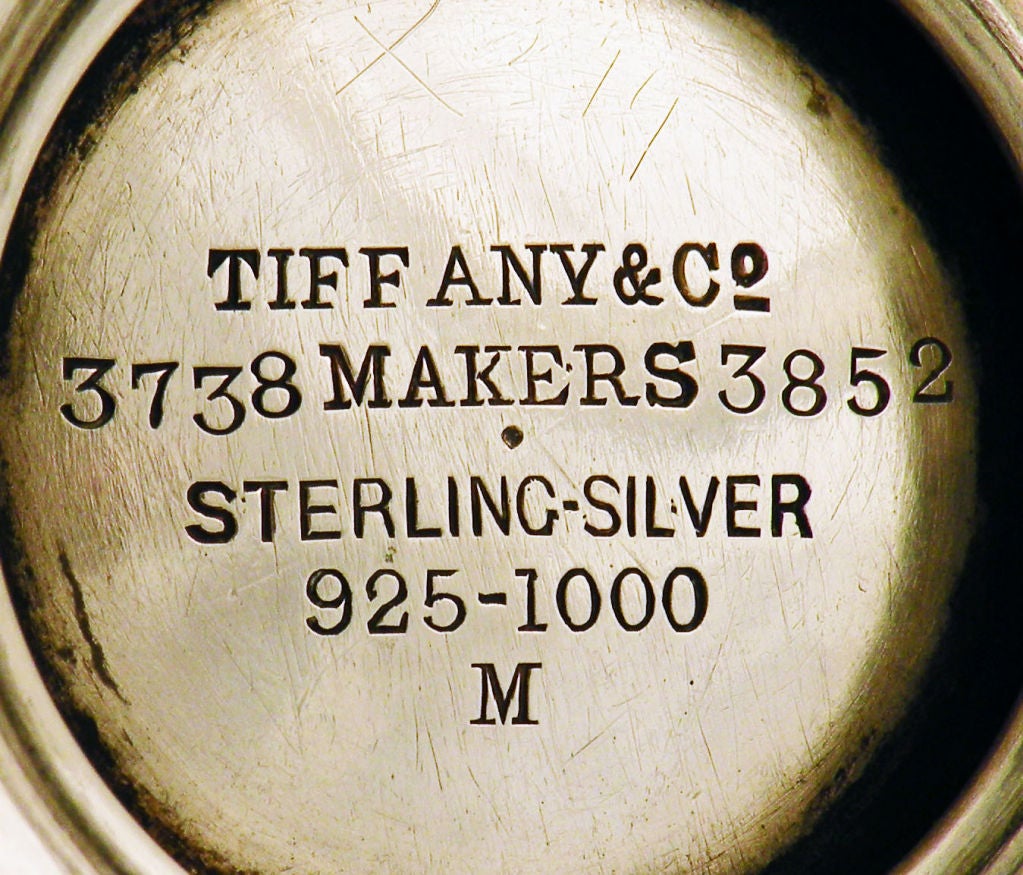 Tiffany Sterling Silver Persian 1874 Sugar & Creamer For Sale 2