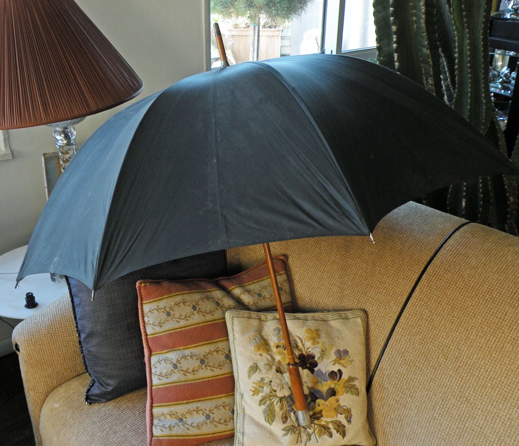 Rare Tiffany Sterling Silver Umbrella 1905 For Sale 1