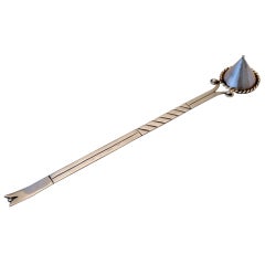 Hector Aguilar Taxco Sterling Silver Candle Snuffer