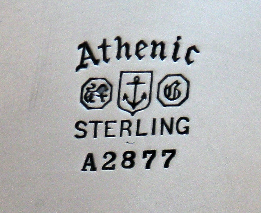 Rare Gorham Athenic Sterling Silver Espresso Etc Pot 1900 6