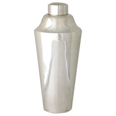 R. Blackinton Sterling Silver Art Deco Modern Cocktail Shaker