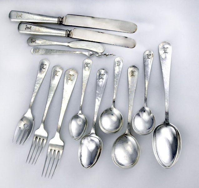 Lebolt Sterling Silver Modern Arts Crafts 146pcs 188oz
