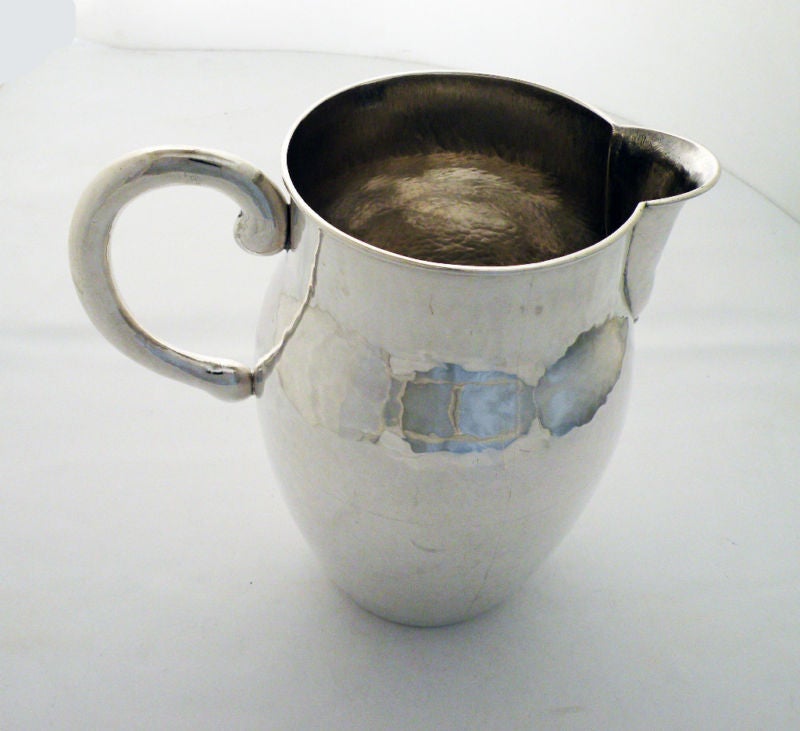 RARE Spratling Hand-wrought 25oz Sterling Silver Pitcher, 1950 1
