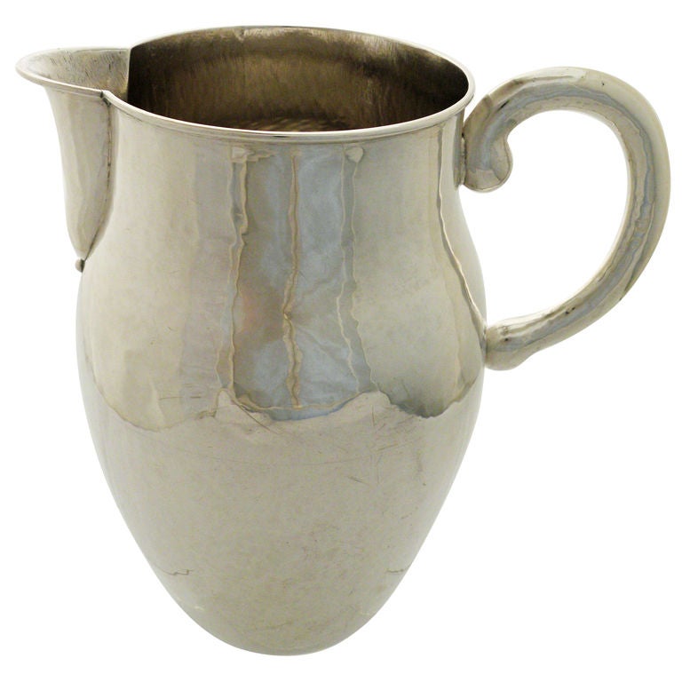 RARE Spratling Hand-wrought 25oz Sterling Silver Pitcher, 1950