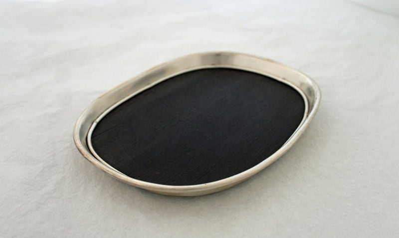 William Spratling Sterling Silver & Rosewood Insert Serving Tray