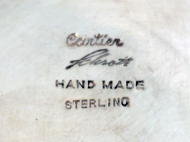 American Cartier Schroth 1950 Handmade Sterling Silver/Coffee Tea Service