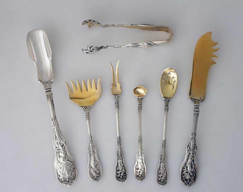 American Gorham Sterling Mythologique 251pcs Very Important Set