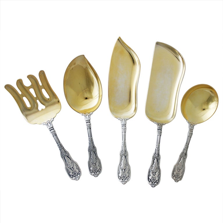 Gorham Sterling Mythologique 251pcs Very Important Set