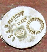MARGOT DE TAXCO Sterling Silver & Enamel Rare/Important Box 1953 1