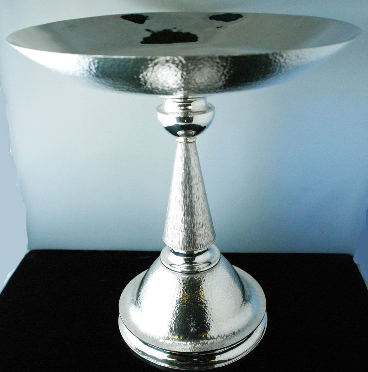 Haddon Hufford Sterling Silver 1-of-a-Kind Handwrought Tazza 1