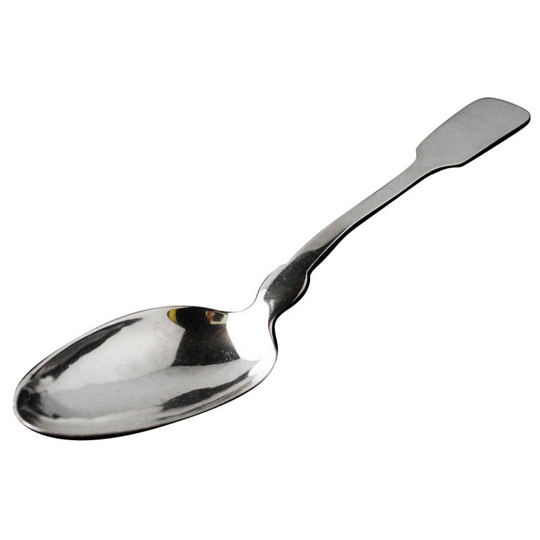 Spratling Hand-Wrought Sterling Silver Large Serving Spoon For Sale