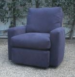 Custom Stolly Armchair On Swivel Base