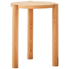 WC3 Stool by ASH NYC in White Oak