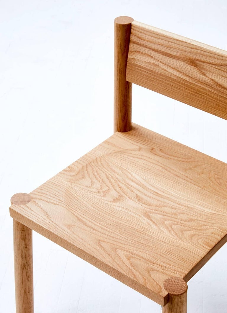 WC6 Chair by ASH NYC in White Oak For Sale at 1stDibs